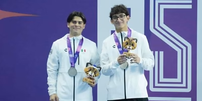 Mexican duo wins silver in synchronized diving