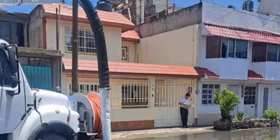 Ecatepec enfrenta a fúria das chuvas com operação emergencial