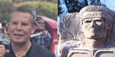 The statue of Julio César Chávez in Tecate sparks controversy in networks