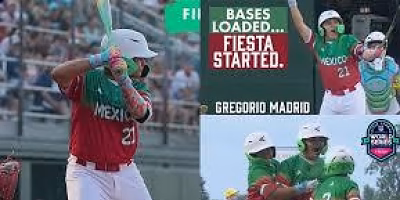 México remonta con Grand Slam y avanza en la Serie Mundial de Ligas Pequeñas
