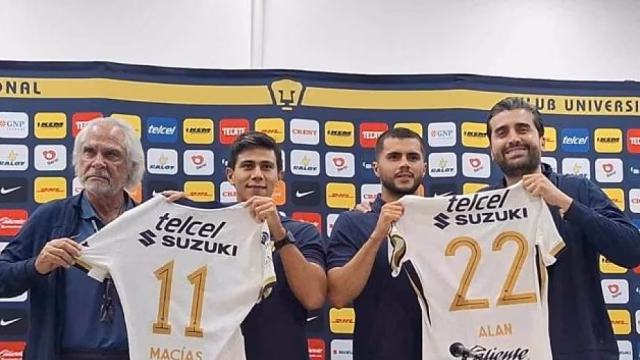 Pumas apuesta por la fe ciega con Macías y Medina