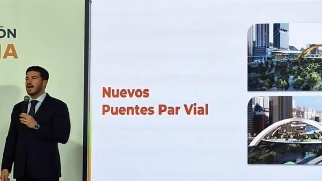 Samuel García anuncia puentes y parques para impresionar al mundo