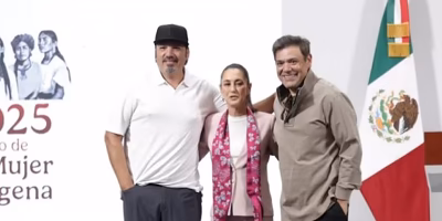 Sheinbaum and Intocable announce musical surprise in the morning
