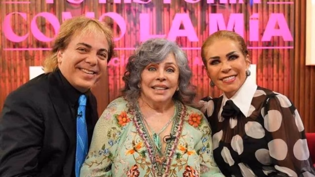 Verónica Castro y Cristian revelan los secretos de su relación en la TV