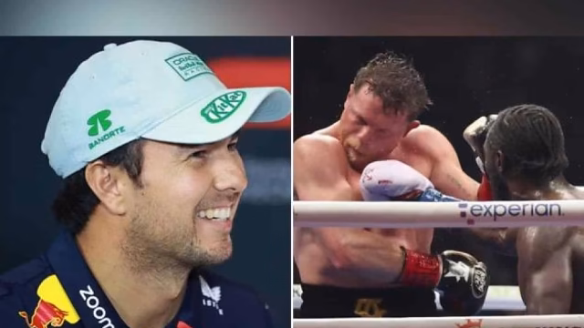 Checo Pérez respalda a Canelo Álvarez tras su derrota ante Crawford