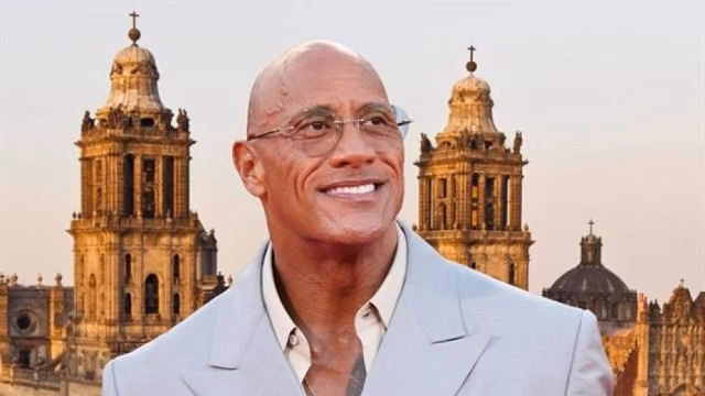 Dwayne Johnson presenta su nueva película en la Ciudad de México