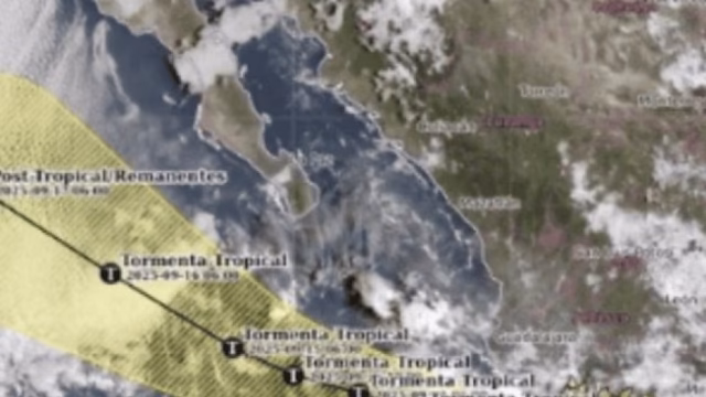 Tormenta tropical Mario se forma en el Pacífico mexicano