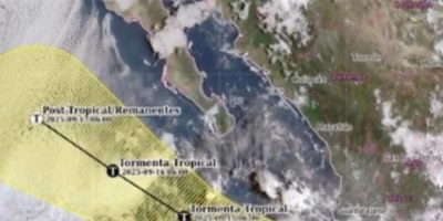 Tropical Storm Mario forms in the Mexican Pacific