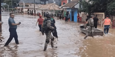 Armed Forces rescue the population after the passage of Raymond