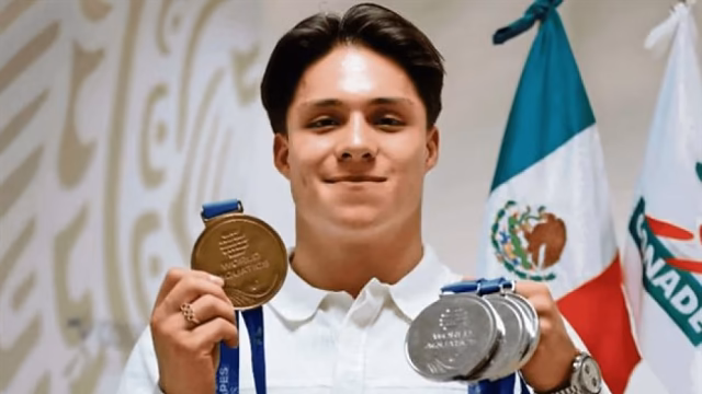 Osmar Olvera compite por el premio Atleta del Año