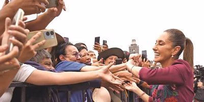 Sheinbaum reafirma el rumbo de la transformación en el Zócalo
