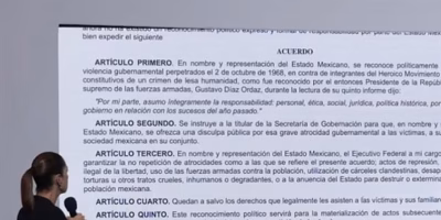 Sheinbaum reafirma solidaridad con víctimas del 2 de octubre
