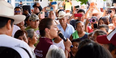 Sheinbaum supervisa trabajos de recuperación en Pantepec tras lluvias