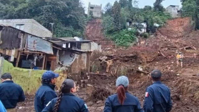 Sheinbaum supervisa zonas devastadas por inundaciones en Puebla