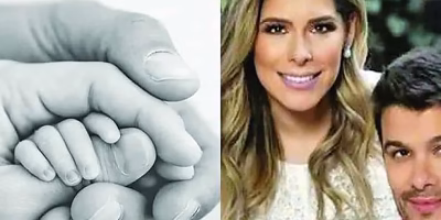 Brandon Peniche y Kristal Cid reciben a su bebé arcoíris