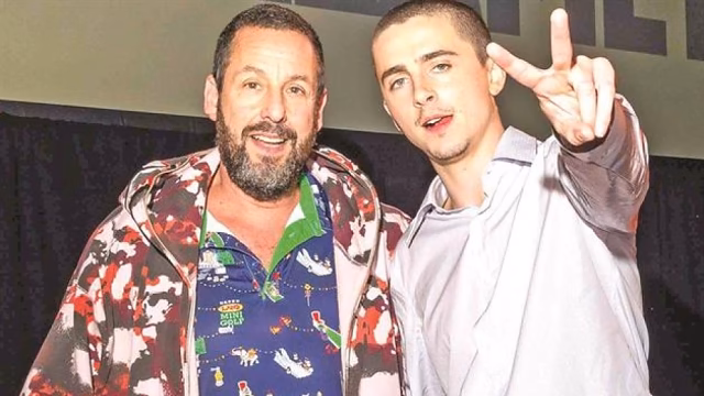 Chalamet proclama a Sandler como el mejor actor de la historia