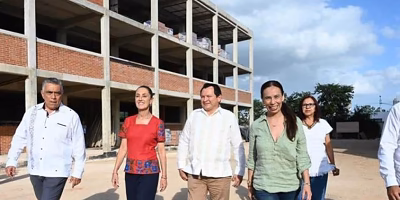 Sheinbaum impulsa educación e infraestructura en Yucatán