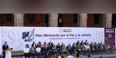 Sheinbaum presenta Plan Michoacán tras asesinato de alcalde