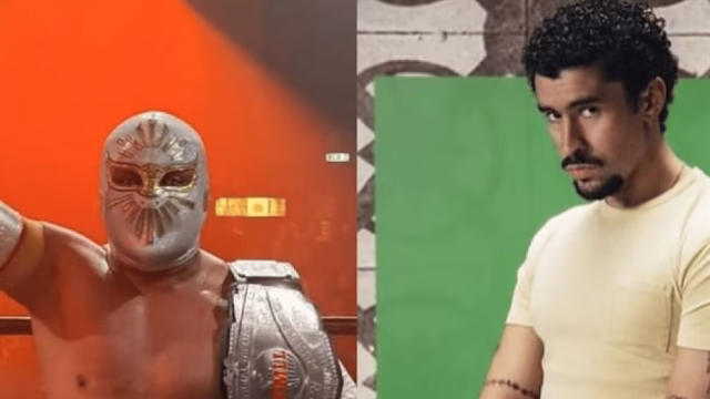Bad Bunny asiste a la Arena México disfrazado de Místico