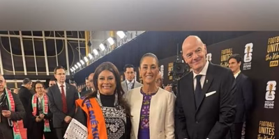 Sheinbaum asiste al sorteo del Mundial 2026 y se reúne con Trump