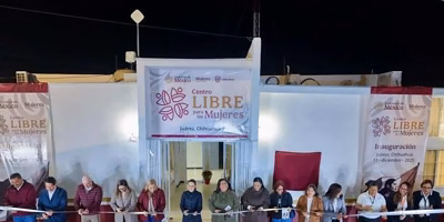 Sheinbaum inaugura Centro LIBRE contra la violencia de género en Juárez