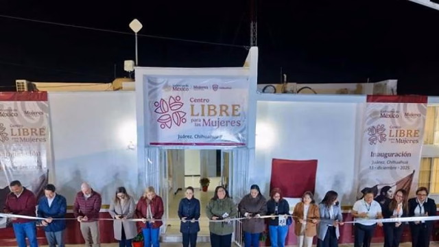 Sheinbaum inaugura Centro LIBRE contra la violencia de género en Juárez
