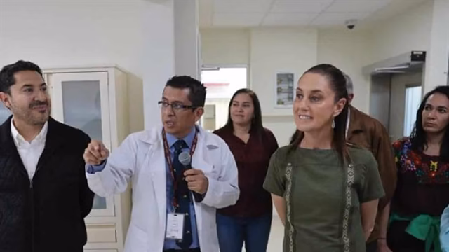 Sheinbaum reabre histórico hospital del ISSSTE en Morelos tras 14 años