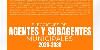 Puente Nacional calls on citizens to participate as Municipal Agents and Sub-Agents