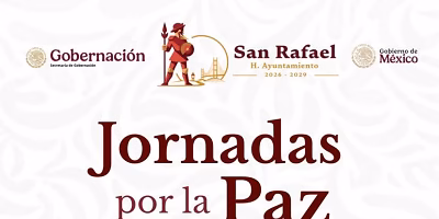San Rafael será sede de la Primera Jornada por la Paz este 30 de enero