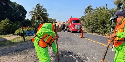 SICT begins routine conservation on more than 2,600 kilometers of toll-free federal highways in Veracruz