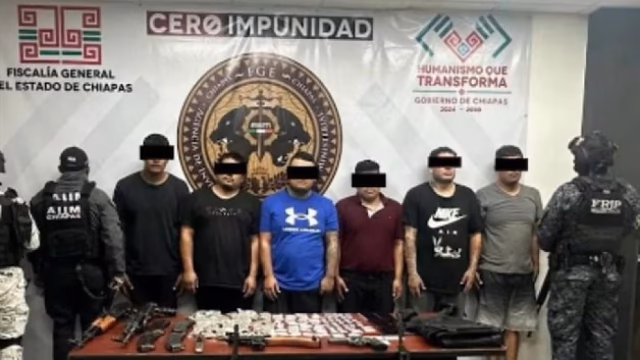 Ejército detiene célula del CJNG en carretera de Chiapas