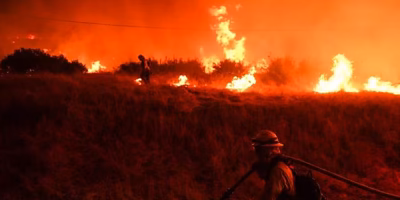 The planet burns in unison and it is our fault