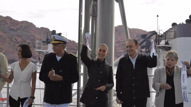 Sheinbaum anuncia inversión récord para modernizar Puerto de Guaymas