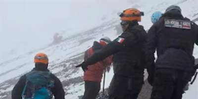 O último gelo de Iztaccihuatl se apaga