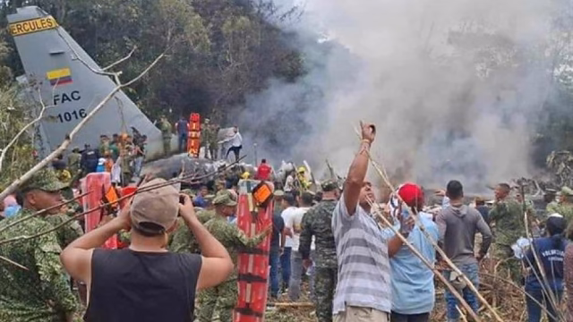Tragedia aérea en Colombia reaviva polémica sobre aviones donados