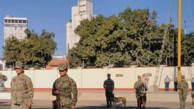 Un héroe de cuatro patas se retira de la Marina