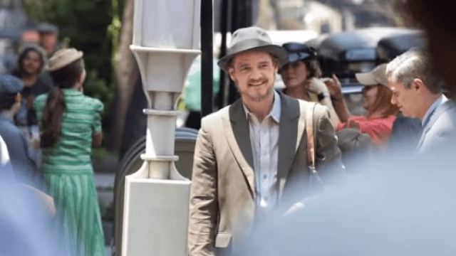 Pedro Pascal rueda de madrugada en el Centro Histórico