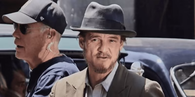 Pedro Pascal se esconde de fans en rodaje secreto