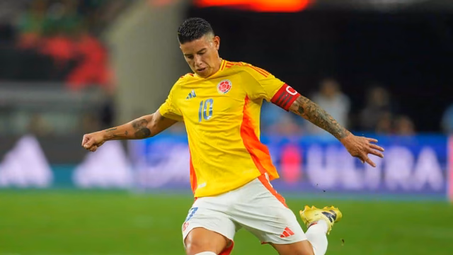 Colombia revela lista mundialista con James como líder
