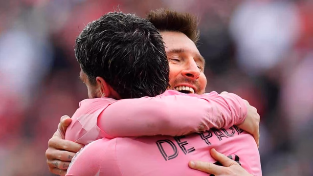 Messi shatters record of 100 contributions in MLS