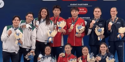 México arrasa en clavados: plata y bronce en China