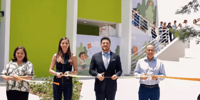 Nuevo edificio de terapia física para niños en DIF Capullos
