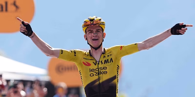 Sepp Kuss se luce en la etapa reina del Giro de Italia