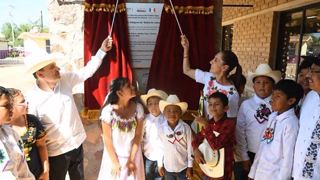 Sheinbaum devuelve tierras al Pueblo Yaqui: 45,794 hectáreas restituidas