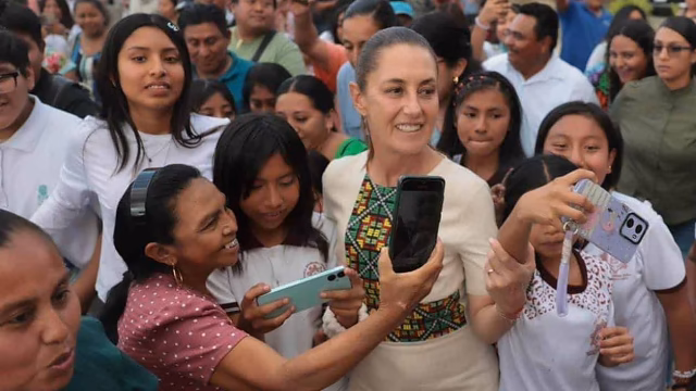 Sheinbaum sube a 72% de aprobación, corrupción sigue siendo el lunar