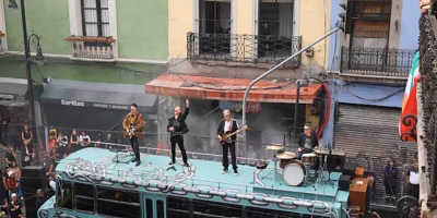 U2 sorprende en CDMX: graban videoclip en el Centro Histórico