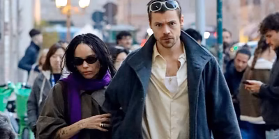 Zoë Kravitz reaparece no show de Harry Styles em Amsterdã