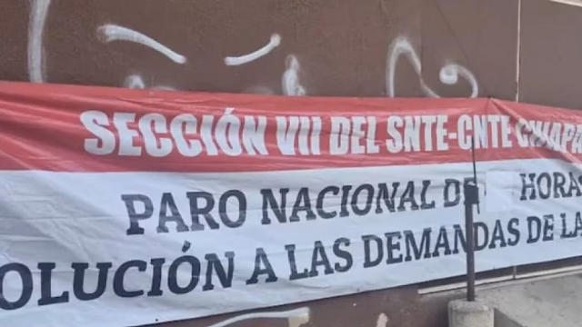 CNTE continua nacional e ocupa seis propriedades em Chiapas