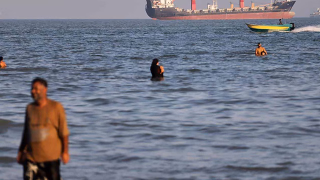 Evacuation paused in the Strait of Hormuz after attack on ship