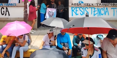 Transsexuelle suchen Zuflucht in Segob, um einen Dialog mit Rosa Icela zu fordern